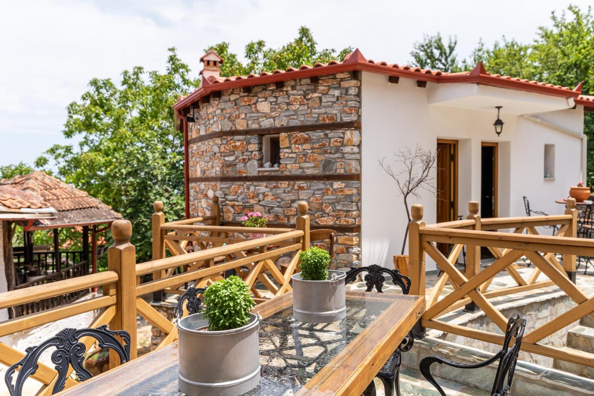 Ξενώνας Τ'Αρχοντικό Palaios Panteleimonas Exterior foto